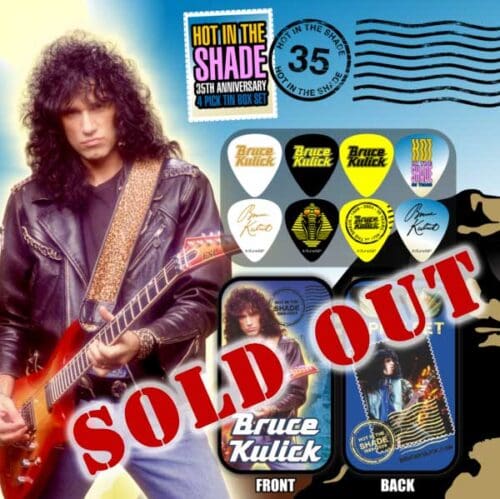 35th Anniversary Hot in the Shade Pick Tin Set