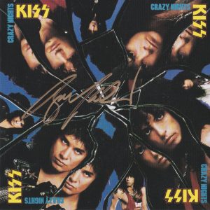 Bruce Kulick Autographed KISS Crazy Nights CD